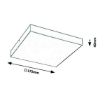 Plafoniera LED exterior Rabalux Tartu Black-White 1800lm 18W 7899 plastic alb