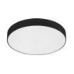 Plafoniera LED exterior Rabalux Tartu Black-White 2500lm 24W 7898 plastic alb