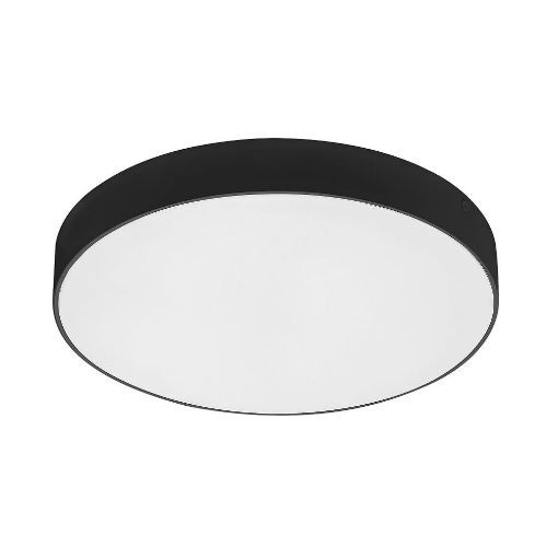 Plafoniera LED exterior Rabalux Tartu Black-White 2500lm 24W 7898 plastic alb