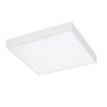 Plafoniera LED exterior Rabalux Tartu Matte White 2500lm 24W 7896 plastic alb