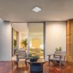 Plafoniera LED exterior Rabalux Tartu Matte White 1800lm 18W 7895 plastic alb