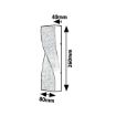 Aplica LED exterior Rabalux Follina Black 11W 530lm 8154 metal negru