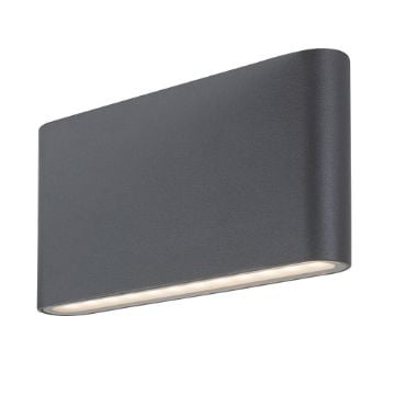 Aplica LED exterior Rabalux Nesna Anthracite 12W 530lm 7952 metal antracit