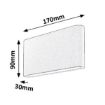 Aplica LED exterior Rabalux Nesna Anthracite 12W 530lm 7952 metal antracit