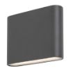 Aplica LED exterior Rabalux Nesna Anthracite 6W 385lm 7951 metal antracit