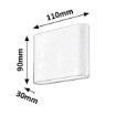 Aplica LED exterior Rabalux Nesna Anthracite 6W 385lm 7951 metal antracit