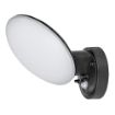 Aplica LED exterior Rabalux Varna Black-White senzor miscare 12W 720lm 8135 plastic alb