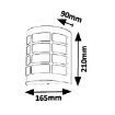 Aplica exterior Rabalux Sevilla Chrome 8799 metal crom satinat