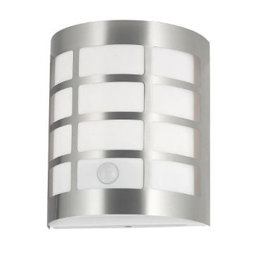 Aplica exterior Rabalux Sevilla Chrome senzor miscare 8800 metal crom