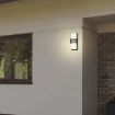 Aplica LED exterior Rabalux Rodez Anthracite-White 12W 800lm 8940 plastic alb