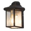 Aplica exterior Rabalux Norvich Antique Gold 8754 sticla transparenta
