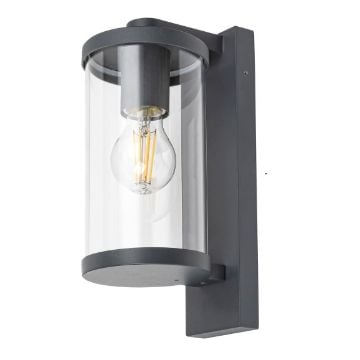 Aplica exterior Rabalux Silistra Anthracite 7891 sticla transparenta