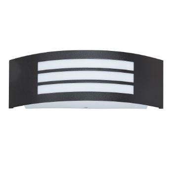 Aplica exterior Rabalux Roma Matte Black 8409 metal negru mat