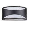Aplica exterior Rabalux Manhattan Matte Black-White 8359 metal negru mat