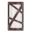 Aplica exterior Rabalux Durango Brown-White 8766 metal maro