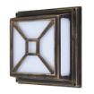 Aplica exterior Rabalux Darius Antique Gold 8190 metal auriu antic