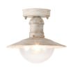Plafoniera exterior Rabalux Oslo Antique White 8739 metal alb antic