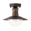Plafoniera exterior Rabalux Oslo Antique Gold 8736 metal auriu antic