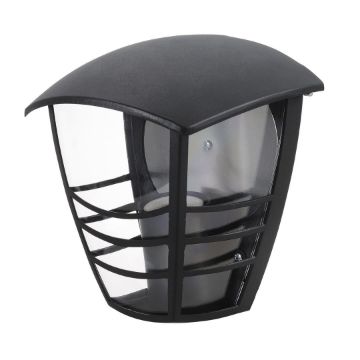 Aplica exterior Rabalux Marseille Black 8570 plastic transparent