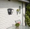 Aplica exterior Rabalux Marseille Black 8570 plastic transparent