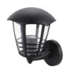 Aplica exterior Rabalux Marseille Black 8618 plastic transparent