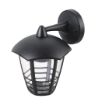 Aplica exterior Rabalux Marseille Black 8617 plastic transparent
