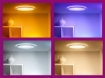 Plafoniera LED alba WiZ SuperSlim 22W 2600lm WIFI BT RGBW
