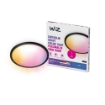 Plafoniera LED neagra WiZ SuperSlim 22W 2600lm WIFI BT RGBW