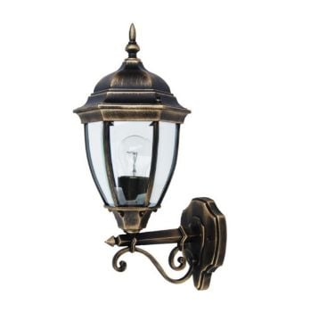 Aplica exterior Rabalux Toronto 8382 60W metal auriu