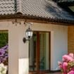 Aplica exterior Rabalux Toronto 8382 60W metal auriu