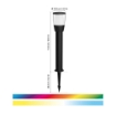 Stalp exterior WiZ Connected Elpas Bollard Black 4.8W 400lm IP65 RGBW