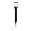 Stalp exterior WiZ Connected Elpas Bollard Black 4.8W 400lm IP65 RGBW