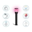 Stalp exterior WiZ Connected Elpas Bollard Black 4.8W 400lm IP65 RGBW