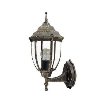 Aplica exterior Rabalux Nizza 8452 60W metal auriu