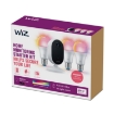 Set camera video 3 becuri WiZ Connected 1080P 30FPS IR E27 3x8.5W RGBW