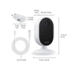 Set camera video 3 becuri WiZ Connected 1080P 30FPS IR E27 3x8.5W RGBW