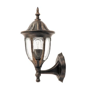 Aplica exterior Rabalux Milano 8372 60W metal auriu antic