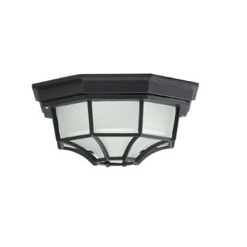 Plafoniera exterior Rabalux Milano 8346 100W metal negru