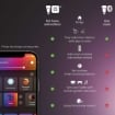 Plafoniera LED Philips Hue Surimu White 30cm BT 40W 2850lm White and Color Ambiance