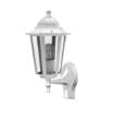 Aplica exterior Rabalux senzor miscare Velence 8216 60W metal alb