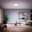 Plafoniera Philips Hue Aurelle Black BT 60x60cm 39W 3750lm White Ambiance