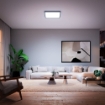 Plafoniera Philips Hue Aurelle Black BT 60x60cm 39W 3750lm White Ambiance