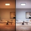 Plafoniera Philips Hue Aurelle Black BT 60x60cm 39W 3750lm White Ambiance