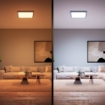 Plafoniera Philips Hue Aurelle Black BT 60x60cm 39W 3750lm White Ambiance