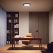 Plafoniera Philips Hue Aurelle Black BT 40cm 24.5W 2450lm White Ambiance