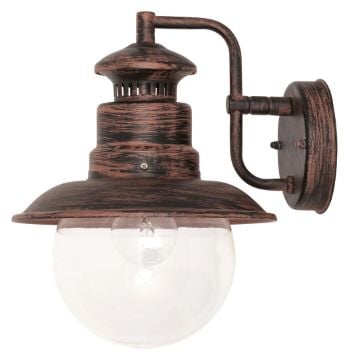 Aplica exterior Rabalux Odessa 8163 60W metal maro