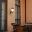 Aplica exterior Rabalux senzor miscare Madrid 7836 60W metal auriu antic
