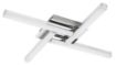 Plafoniera baie LED Rabalux Antonia 5896 2x12W metal crom
