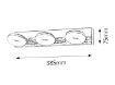 Aplica LED baie Rabalux Beata 5718 3x5W metal crom