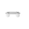 Plafoniera baie Rabalux Becca 2111 2x28W metal crom